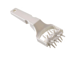 HENDI Stiproller, Stippwalzse, Teigigel, Teig Gitterschneider, für saftige Kuchen- und Gebäckböden sowie Pizzateig, 77x210mm, Polipropilene