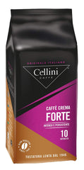 Cellini Caffè Crema Forte boabe întregi, 1000 G, 1 Kg Cafea Naty Shop