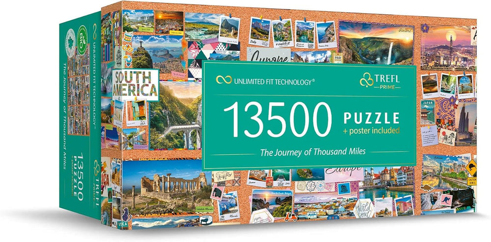 UFT Puzzle 13500 - Viaggio di mille miglia Viaggio di mille miglia Puzzle Naty Shop Titolo predefinito