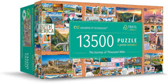 UFT Puzzle 13500 - Viaggio di mille miglia Viaggio di mille miglia Puzzle Naty Shop Titolo predefinito