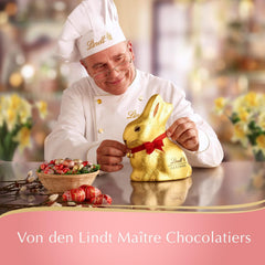 Pachet Variat de Paște Lindt Chocolate LINDOR | 1,2 kg | 2 Ciocolate cu Lapte GOLD BUNNY și 8 Varietăți LINDOR: Ciocolată cu Lapte, Noisette, Neagră, Albă, Neagră 60%, Caramel, Caramel Sărat, Stracciatella | Ciocolată de Paște | Iepurașul de Paște