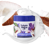 Mască de tulipan negru, moale și netedă, 400 ml Masca de par Naty Shop Titlu implicit