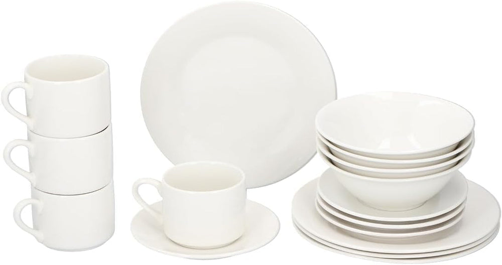 Servizio tavola Alpina per 4 persone colazione Set stoviglie Naty Shop Titolo predefinito