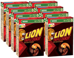 Cereali da colazione Churro tripli croccanti con cioccolato al latte e caramello salato, contenuto di cereali integrali 36%, confezione da 8 (8x300 g)