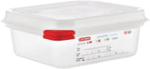 03350 PP Recipient pentru alimente GN cu capac, 1,1 l, 65 mm (4 bucăți) Cutii depozitare alimente Naty Shop 65 X 176 X 162mm
