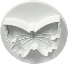 BU910 Cutter de embosare cu motiv fluture, format mic, mediu și mare, plastic, alb, 9 x 2 x 9 cm, 1 unitate
