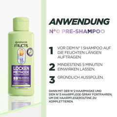 Garnier pre-shampoo idratante per tutti i tipi di ricci, 200 ml Doccia e Bagno Naty Shop