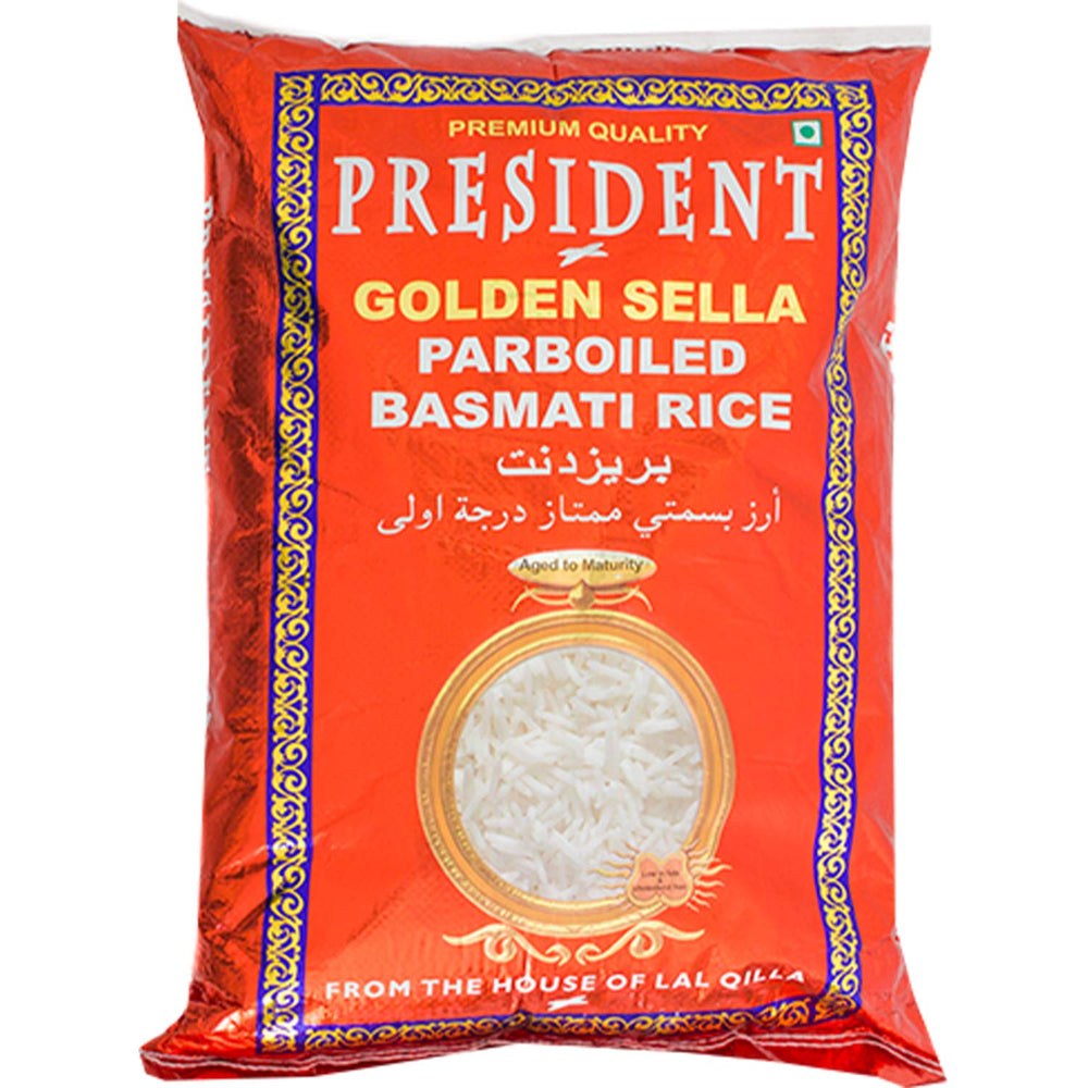 PRESIDENT - Riso Basmati Golden Sella, conf. da 20 (1 x 20 kg)