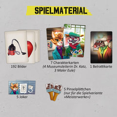 KOSMOS 683320 Belratti, Questa è arte o può essere questa la strada? Gioco di carte, gioco cooperativo di abbinamento di immagini, da 3 a 7 giocatori dagli 8 anni in su