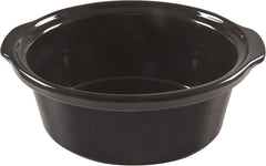 Beper BC.510 Slow Cooker, 280 W, 4,5 litri, vetro ceramico, nero e acciaio Slow Cooker Naty Shop