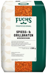 - Spieß- und Grillbraten Würzmischung | Gewürz für Spießgerichte, auch für Gemüspieße geeignet | Qualità professionale per grossi verbi | Sacco riciclabile da 1,5 kg