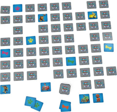 Spin Master Giochi Paw Patrol, gioco di memoria, giocattolo Paw Patrol, Chase, Stella, Marcus, Ruben, giochi di memoria con libri, per bambini dai 4 anni Action figures Naty Shop