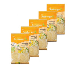 Seeberger Rohrzucker Grob 5Er Pack: Vollrohrzucker Besonders Aromatisch - Ideale Per Cocktails E Zum Backen - Grob - Non Raffinato, Vegano (5 X 1 Kg) Dolcificanti Naty Shop