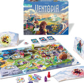 Ravensburger 24582 Ventopia - Gioco da tavolo elettronico The Flying Island per bambini dai 7 anni in su da 1 a 4 giocatori