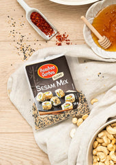 Bamboo Garden - Sushi Sesame Mix, Ideale per la preparazione di Sushi di ogni tipo, delizioso anche come Topping per varie pietanze, nel Muesli o nel Porridge, 1 x 50 g