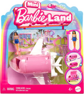 Barbie Mini BarbieLand Puppen- und Spielzeugfahrzeug-Sets, 1,5-Zoll-Puppe und ikonisches Spielzeugfahrzeug mit Farbwechsel-Überraschung, HYF40