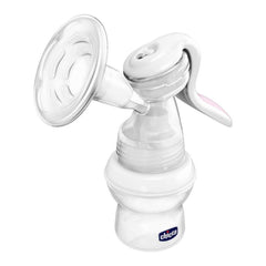 Tiralatte manuale Chicco Natural Feeling, con tettarella angolata e tappo ermetico, diventa biberon - 150 Ml Accessori Alimentazione e Allattamento Bebe Naty Shop