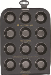 Masterclass Törtchenform Master Class Für 12 Stück 25X20Cm, Karbonstahl, Grau, 28 X 18 X 18 Cm Stampi e vassoi per cuocere Naty Shop