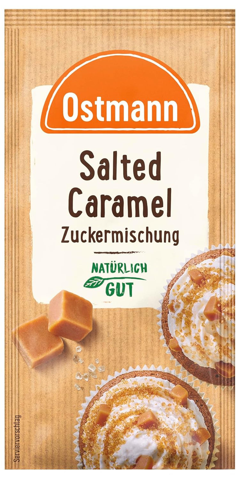 Ostmann Gewürze – Caramello salato Zuckermischung, süß-salzige Mischung für Kekse, Gebäck und Desserts, 30 g in sacchetto