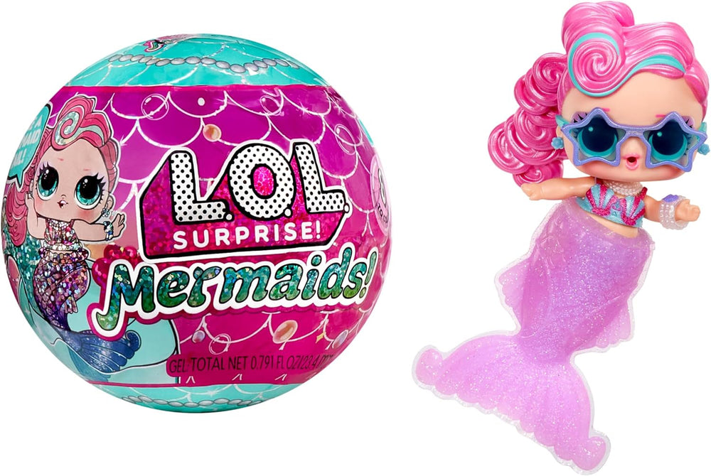 LOL. Sorpresa! Sirene più piccole - Mini bambole alla moda con code che cambiano colore - Adatte per collezionisti, ragazze e ragazzi dai 4 anni in su Naty Shop Dolls Titolo predefinito