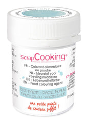 Scrapcooking - Pudră colorantă artificială albastru pastel 5 g