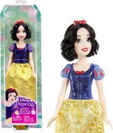 Mattel Disney Princess Toy, păpușă mobilă Albă ca Zăpada, cu haine strălucitoare și accesorii, inspirată de filmul Disney, cadou pentru copii, HLW08 Papusi Naty Shop Bentiță de păr