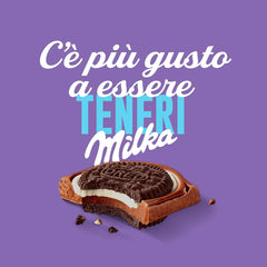 Milka al cioccolato | Panino con barretta di cioccolato | Barrette di cioccolato Milka | 90 ml totali