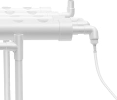 Coltura idroponica verticale 1 strato 36 posizioni Torre idroponica 3,5x4,5 cm Cestino idroponico Garden Grow Box verticale Set completo Esperimento idroponico