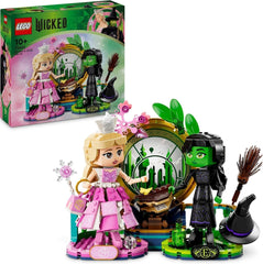 LEGO Wicked Elphaba e Glinda Bambole - Personaggi collezionabili delle Streghe di Oz - Regalo creativo per ragazze 10+ e appassionati di cinema - 75682 Set da costruzione Besuche den LEGO-Store Titolo predefinito