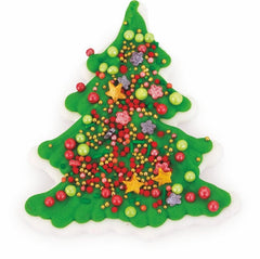 Decoratiune comestibila din zahar, Brad de Craciun Nati Shop