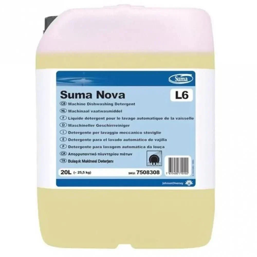 Detersivo lavastoviglie SUMA NOVA L6, Diversey, 20L Detergenti Nati Shop