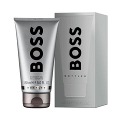 BOSS, gel doccia, fragranza legnosa orientale da uomo con note di cannella e muschio, 150 ml Doccia e bagno Naty Shop