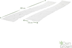 Mix di fiori colorati per balconi - 2 tappetini per semi di fiori da balcone premium Fiori estivi facili da coltivare e semi di fiori selvatici da semi annuali adatti agli insetti