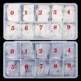 1000 bucăți unghii false 10 dimensiuni sfaturi unghii naturale sfaturi unghii artificiale franceze artificiale sfaturi unghii sfaturi unghii false sfaturi artă cu cutie pentru femei fete