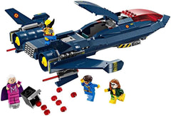 LEGO Marvel X-Jet The X-Men Modello di Aereo da Costruzione con Figure Tra Cui Wolverine e Rogue Supereroe Giocattolo per Bambini Regalo per Ragazzi e Ragazze di 8 Anni 76281 Set di Costruzioni Beuche den LEGO-Store