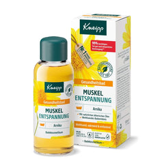 Bagno Kneipp, Rilassamento muscolare, Olio da bagno con estratto di arnica e oli essenziali delle specie Cabreuva, Rosmarino e Pinus, rivitalizza e cura dopo lo sforzo fisico, 100 ml Naty Shop Default Title