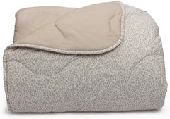 Foppapedretti Notte & Natura Trapunta Petali sabbia, trapunta letto singolo, 100% cotone, made in Italy Piumini e Trapunte Naty Shop Fiori sabbia Letto singolo