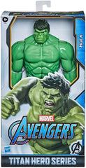 Hasbro E74755L2 Marvel Avengers Titan Hero Series Blast Gear Deluxe Hulk Action Figure 30 cm Grande Marvel Comics Giocattolo ispirato per bambini 4+ Action Figure Naty Shop