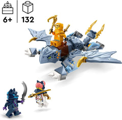 LEGO NINJAGO Riyu Il Baby Drago Drago Giocattolo con 3 mini personaggi Ninja costruibile Giocattolo per ragazzi e ragazze di 6 anni Regalo ricco di azione per bambini 71810 Set da costruzione Besuche den LEGO-Store