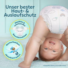 Protezione Premium Pampers taglia 6, 144 pannolini, 13 kg-18 kg, la nostra protezione n. 1 per la pelle e le perdite
