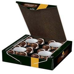 Kaffeekapseln Espresso Intenso, Intensität 10 von 12, 10 x 20 Getränke & Kaffeekapseln Lungo Decaffeinato- Intensität 6- 200 Nespresso kompatible Kapseln, 10er Pack, 10 x 20 Getränke