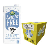 Arla LactoFREE Laktosefreie Haltbare Milch 3.5% Fett | 10 x 1 litro | echter Milchgeschmack, weniger süß | ricco di calcio e vitamina B12