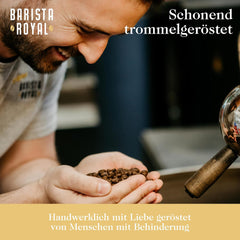 BARISTA ROYAL Bio Espressobohnen 1kg "Gran Señor" | Frische Kaffeebohnen direkt aus Honduras | 100% Arabica Espresso ganze Bohnen | Ideal für Vollautomat und Siebträger