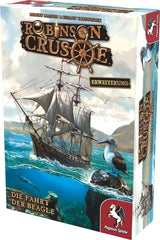 Pegasus Spiele 51946G - Robinson Crusoe Il viaggio del Beagle (espansione), medio