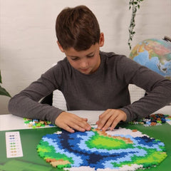 PLUS PLUS Earth Block Puzzle 800 pezzo(i) Globo, Erde