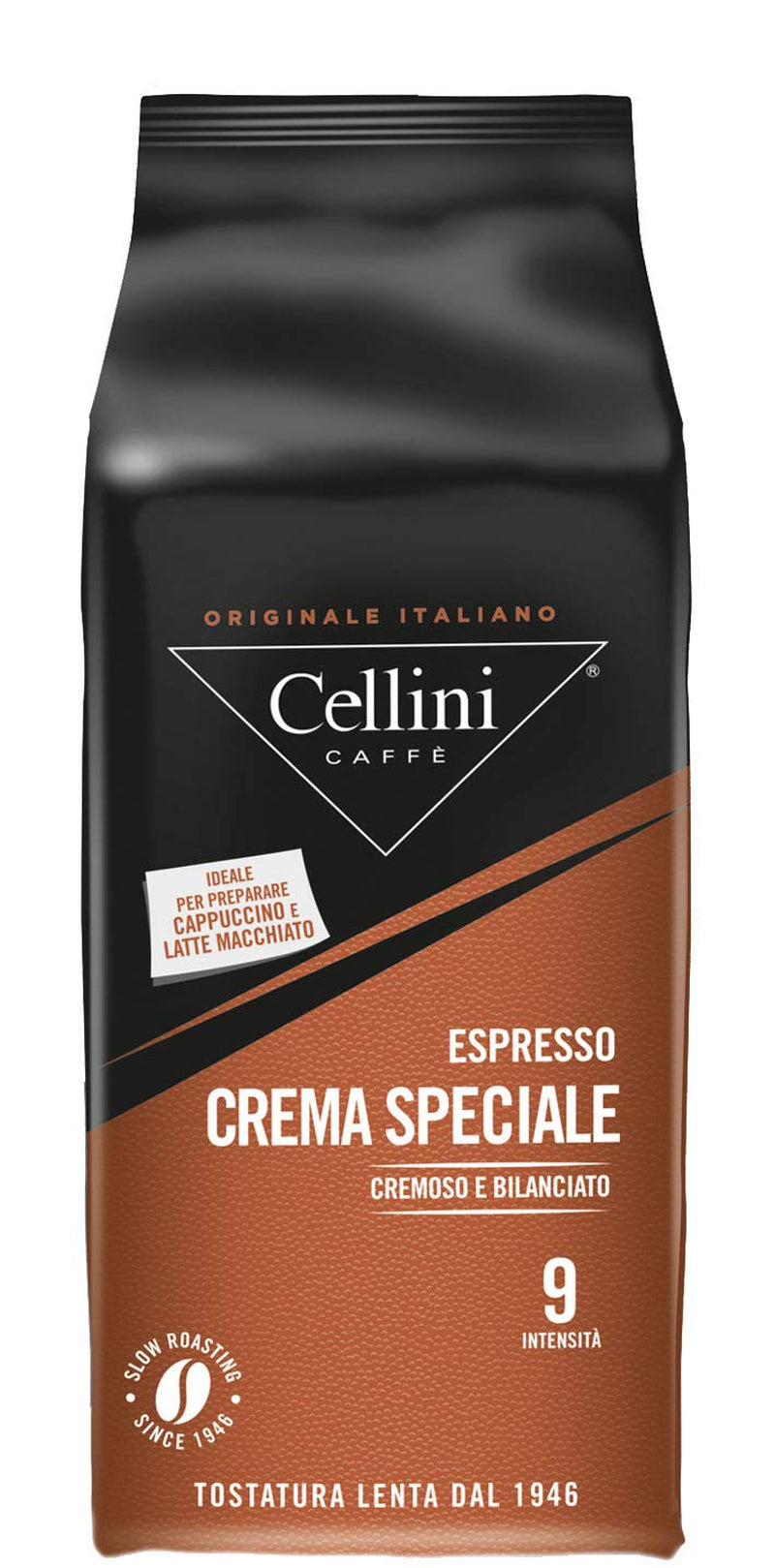 Cellini Crema Speciale boabe întregi, 1 Kg Cafea Naty Shop Single