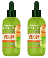 Garnier, Siero rinforzante per capelli sottili e cuoio capelluto, efficace contro la caduta dei capelli, 2 x 125 ml Cura dei capelli Garnier Default Title