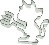 Städter Ausstecher Teufel, Edelstahl, Argento 7 cm