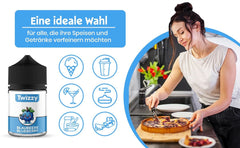 Twizzy Cranberry, Aroma Alimentare -60 ml - Aroma intenso - Ideale per dolci Aromi Naty Shop