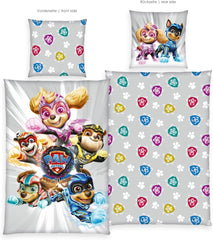 Biancheria da letto Paw Patrol, chiusura con bottoni, 100% cotone Biancheria da letto - bambini Naty Shop